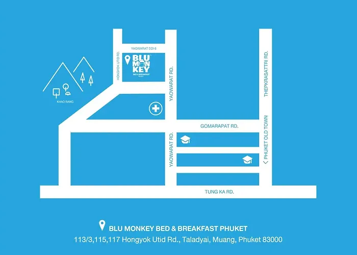 Blu Monkey Boutique Samkong, Formerly Blu Monkey Bed & Breakfast Phuket
